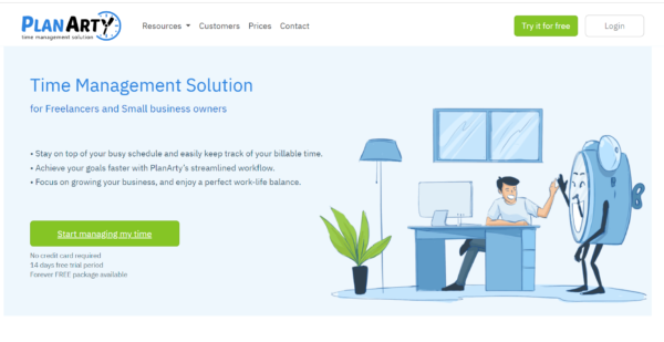 PlanArty - Time Management Solution 6 months Unlimited Credits